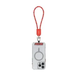 Skinarma Dyno Ve 2-In-1 Handstrap And Charging Cable (C-To-C) - Red